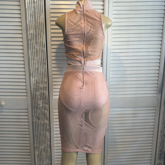 K too 2 piece shirt and shirt set size M Pink - Picture 4 of 6